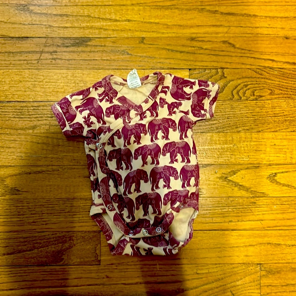 Kate Quinn Kimono Bodysuit - 3-6m.